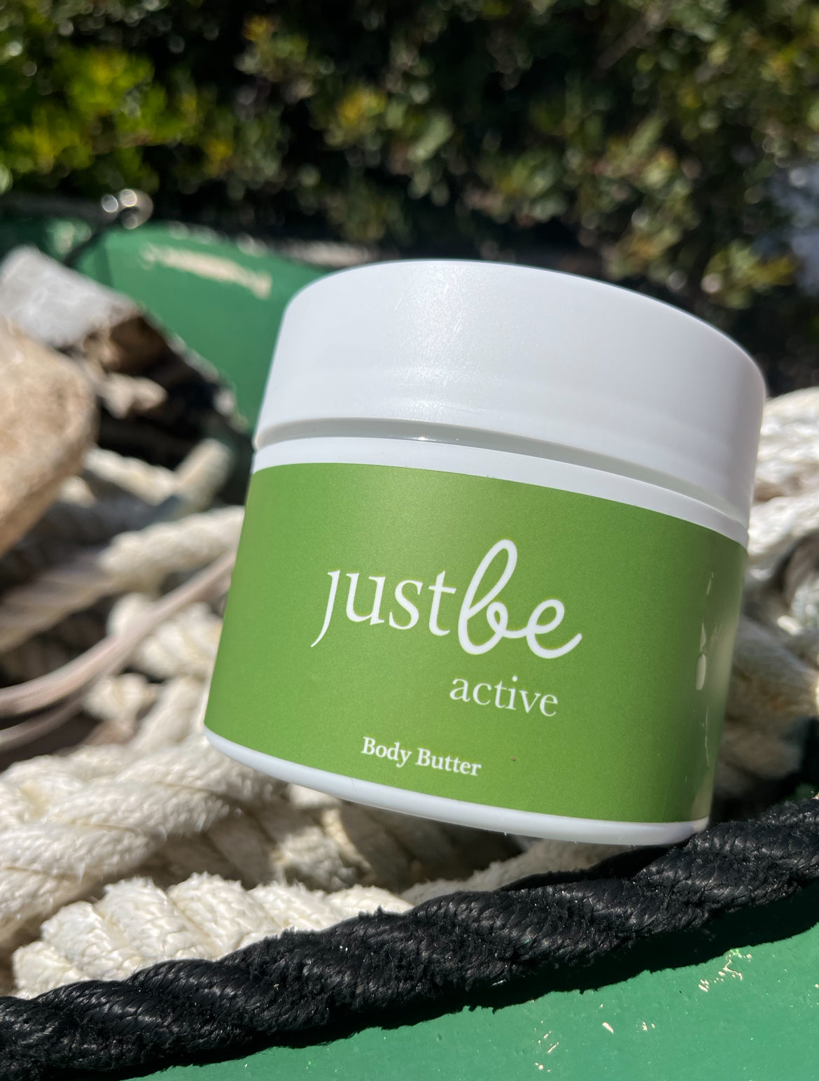 JustBe Botanicals Active Aromatherapy Body Butter in Sardinia