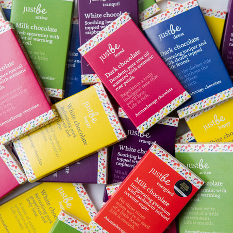 JustBe Botanicals Artisan Chocolate Bars 50g
