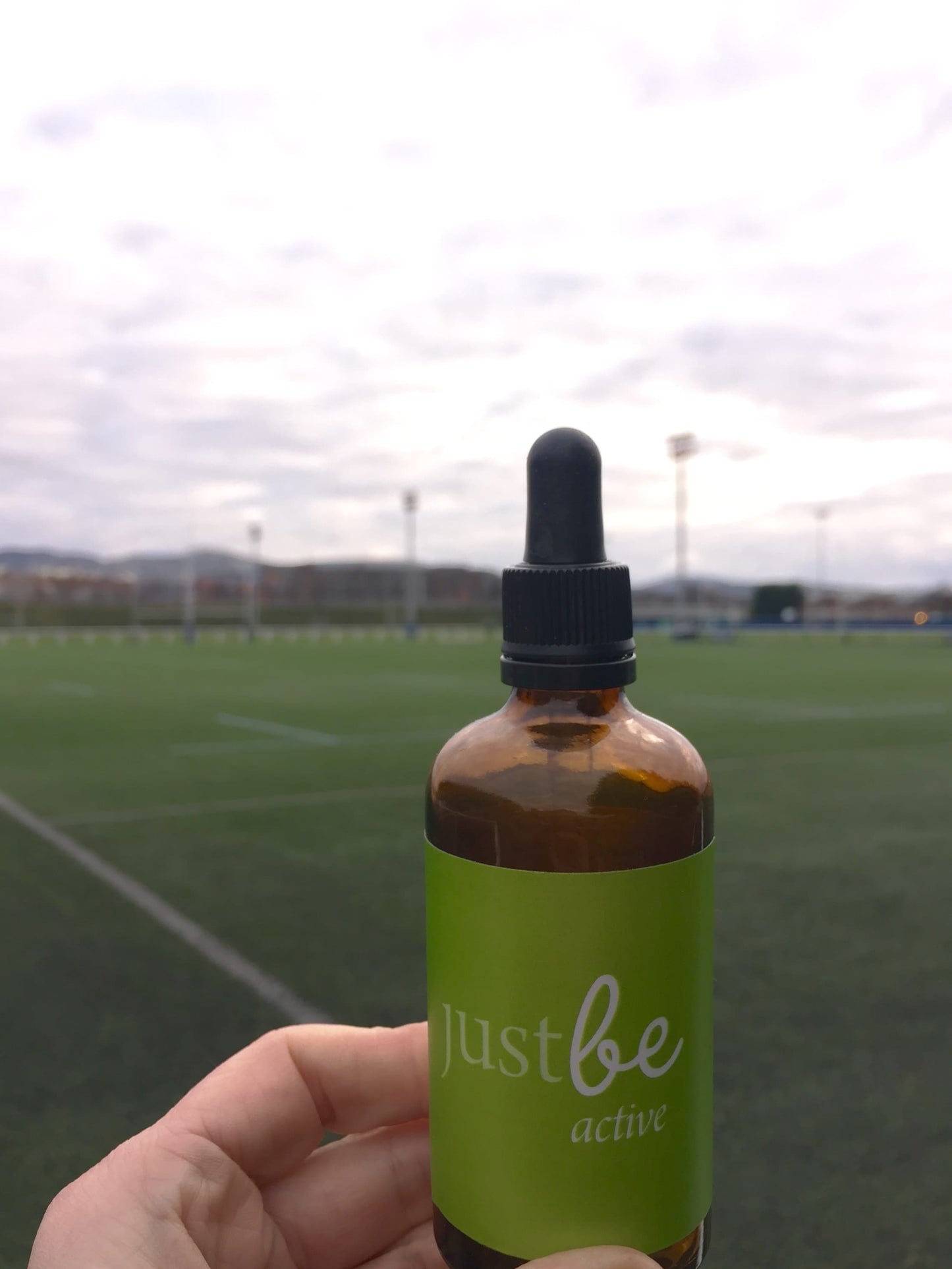 JustBe Botanicals Massage & Body Oil Active Aromatherapy Rugby