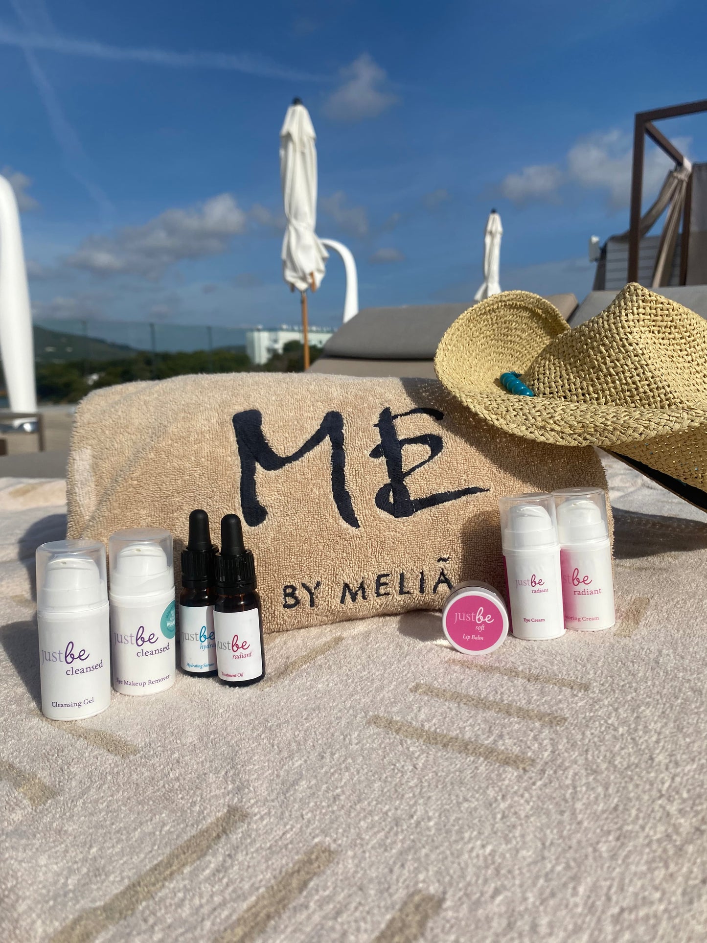 JustBe Botanicals Skincare Travel Size Ibiza