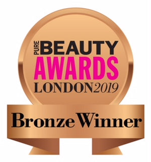 Pure Beauty Awards London logo Bronze Winner 2019