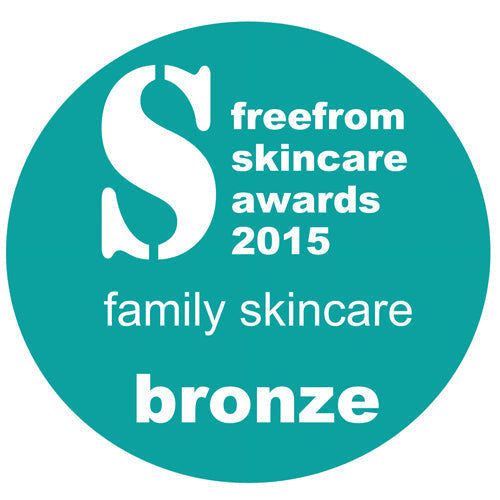 Free From Skincare bronze award 2015 Family Skincare