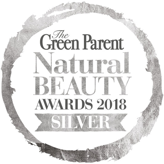 Green Parent Natural Beauty Awards Silver 2018 awarded to JustBe Botanicals Pure Body Butter
