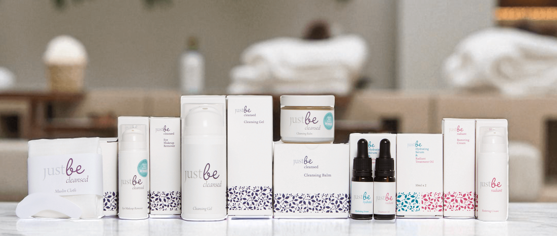 justBe Botanicals Natural Aromatherapy Skincare Range