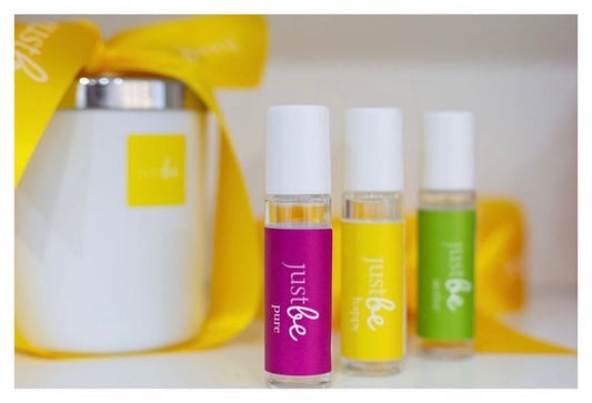 JustBe Botanicals Aromatherapy Mood Boosting range