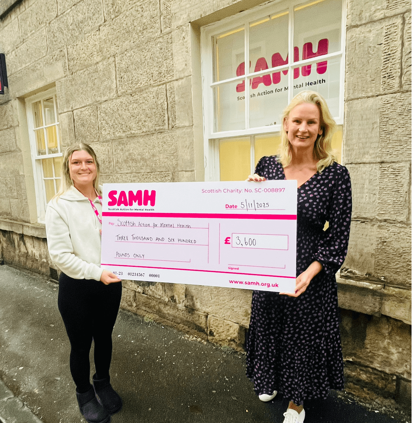 JustBe Kind Raising £3,600 for SAMH Mental Health Scotland – JustBe ...