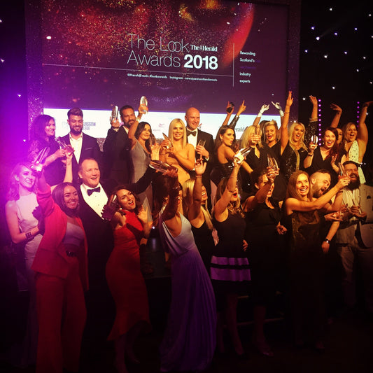 Winners including The Gin Spa team at the Look Awards 2018
