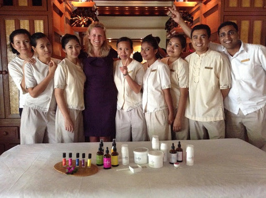JustBe Botanicals founder Gail Bryden YTL Pangkor Laut resort