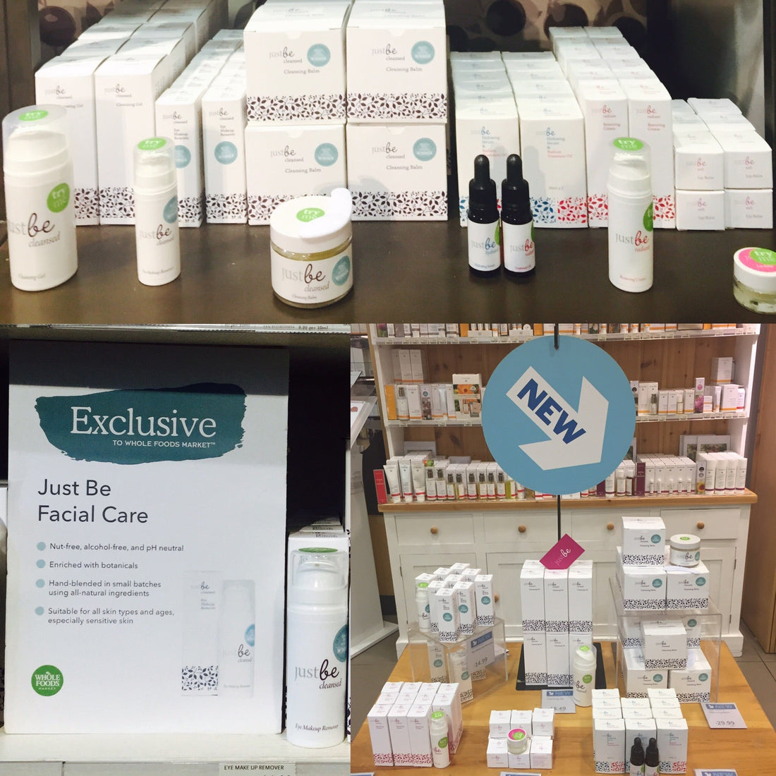 JustBe Botanicals Skincare Whole Foods Market London
