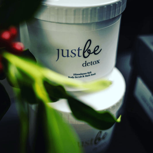 JustBe Botanicals Aromatherapy Himalayan Salt Scrubs & Bath Soaks