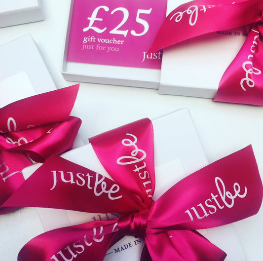 JustBe Botanicals Gift Voucher £25 boxed