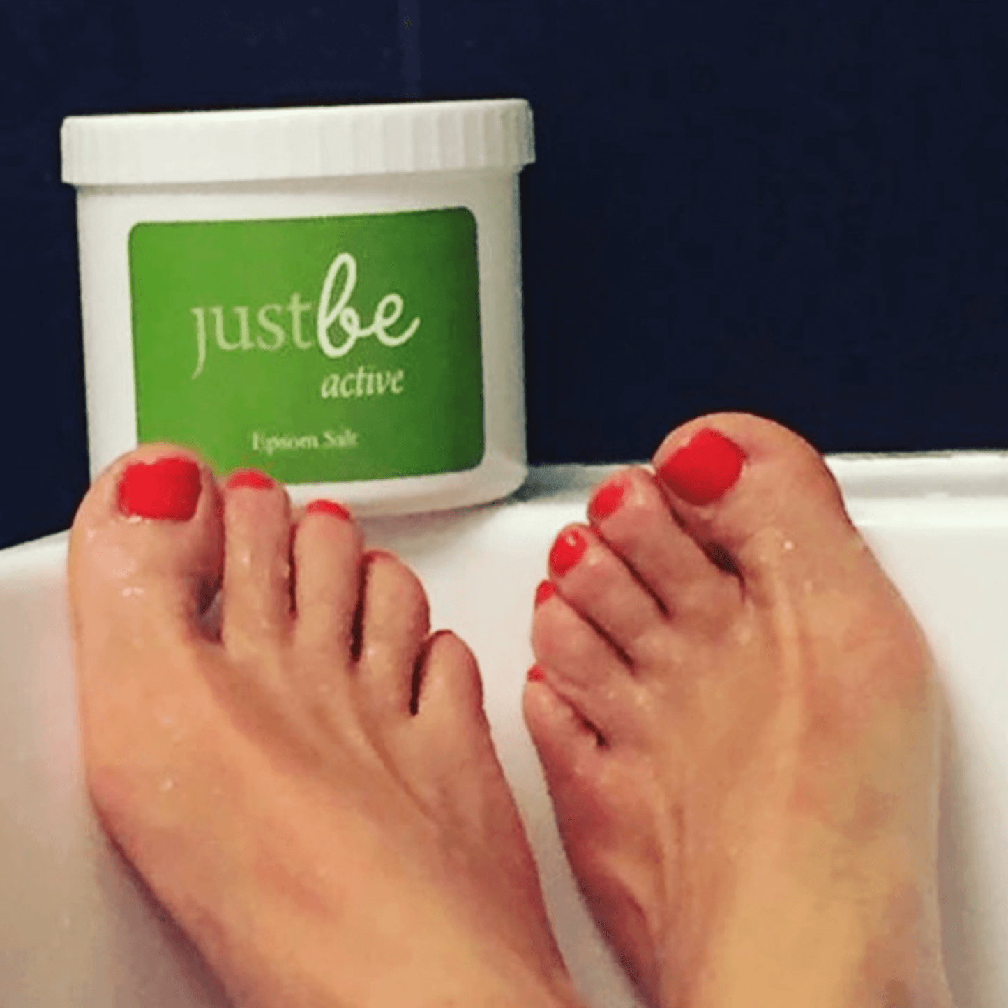 JustBe Botanicals Epsom Active aromatherapy Salt Scrub & Bath Salts