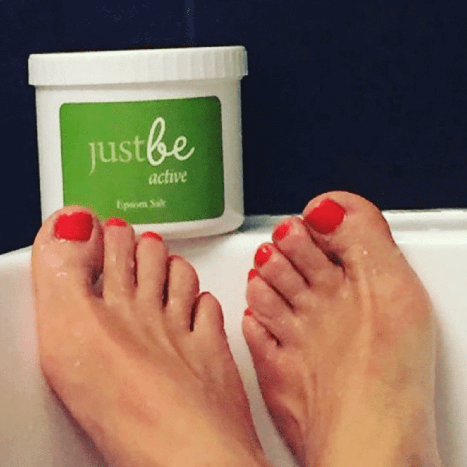 JustBe Botanicals Epsom Active aromatherapy Salt Scrub & Bath Salts