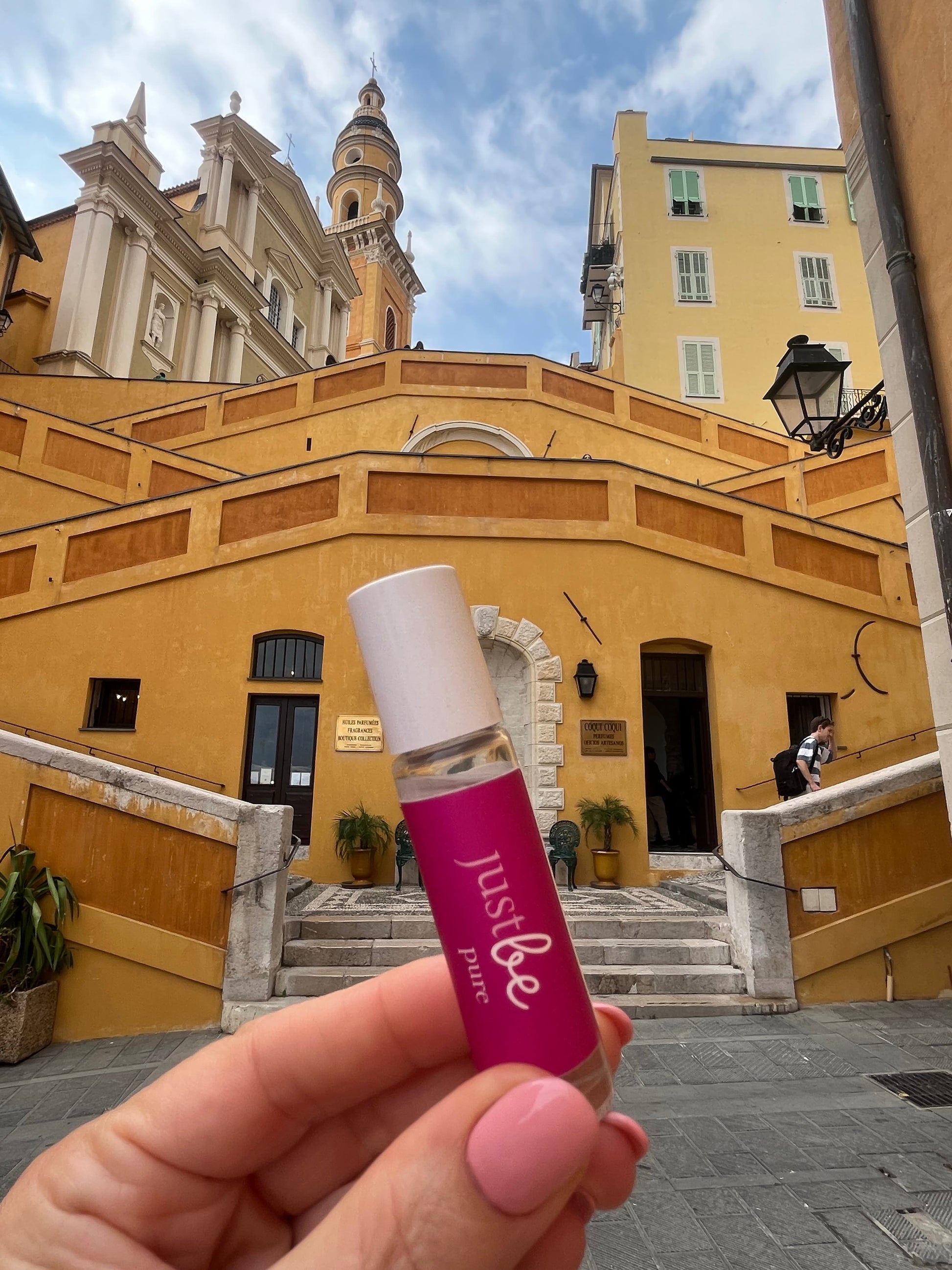 JustBe Botanicals Aromatherapy Pure Rollerball Mandarin and Lavender Menton 