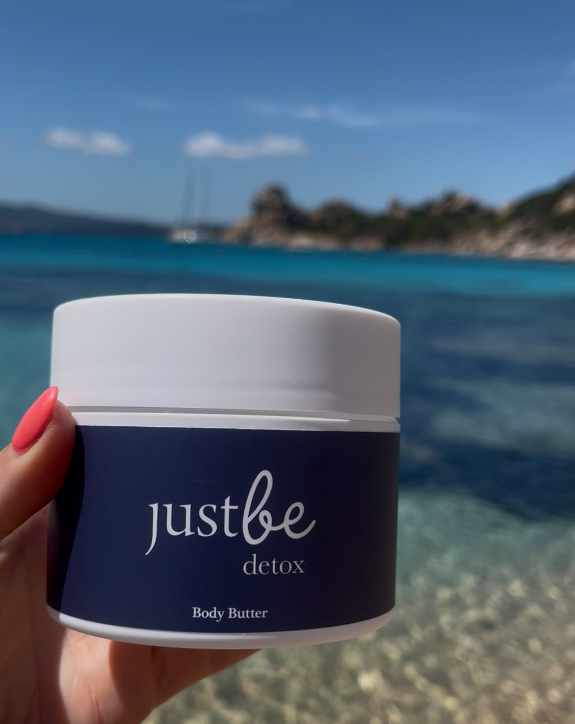 JustBe Botanicals Aromatherapy Detox Body Butter in Sardinia