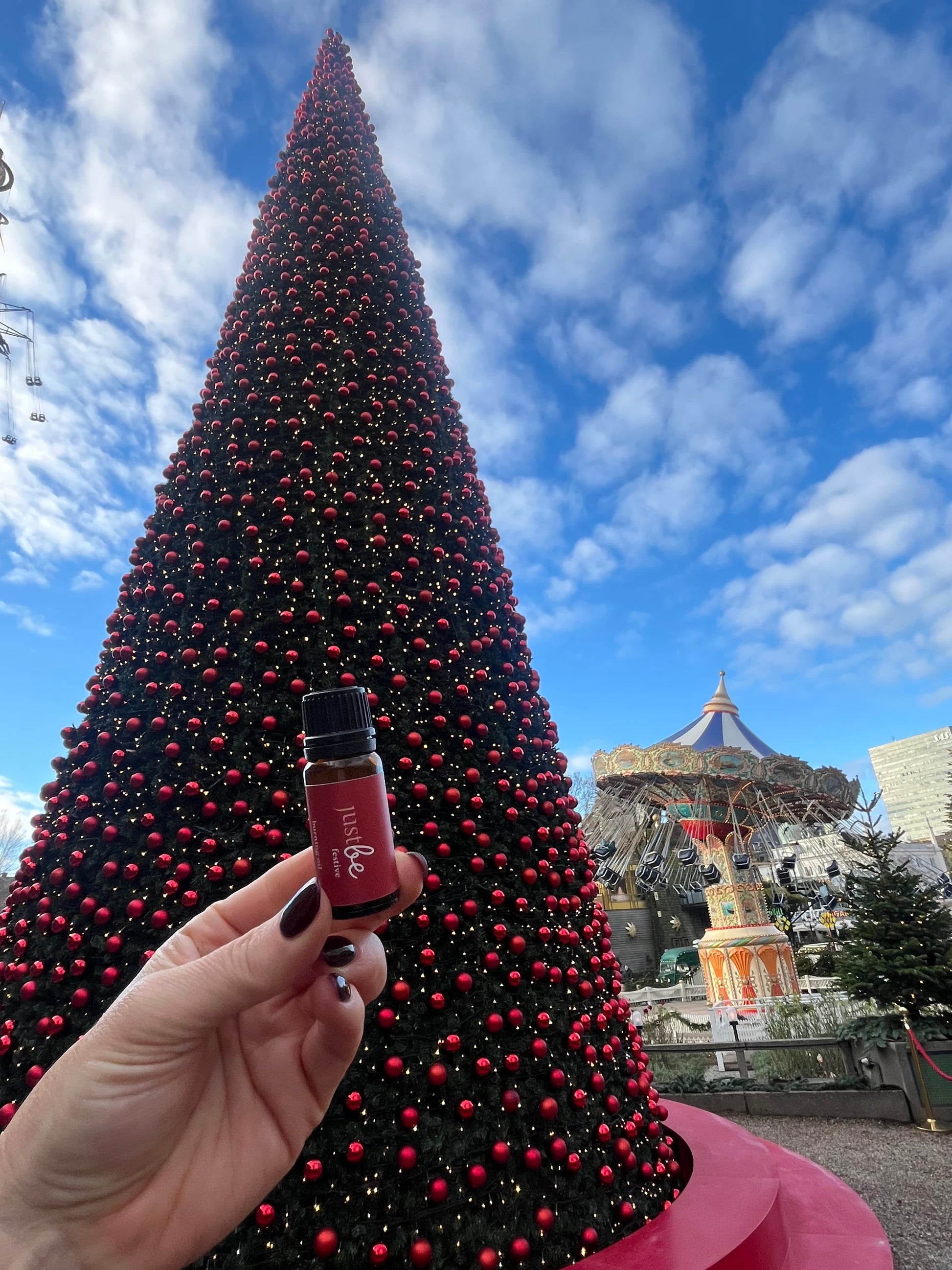 JustBe Botanicals Essential Oil Festive Sweet Orange Clove Copenhagen Tivoli