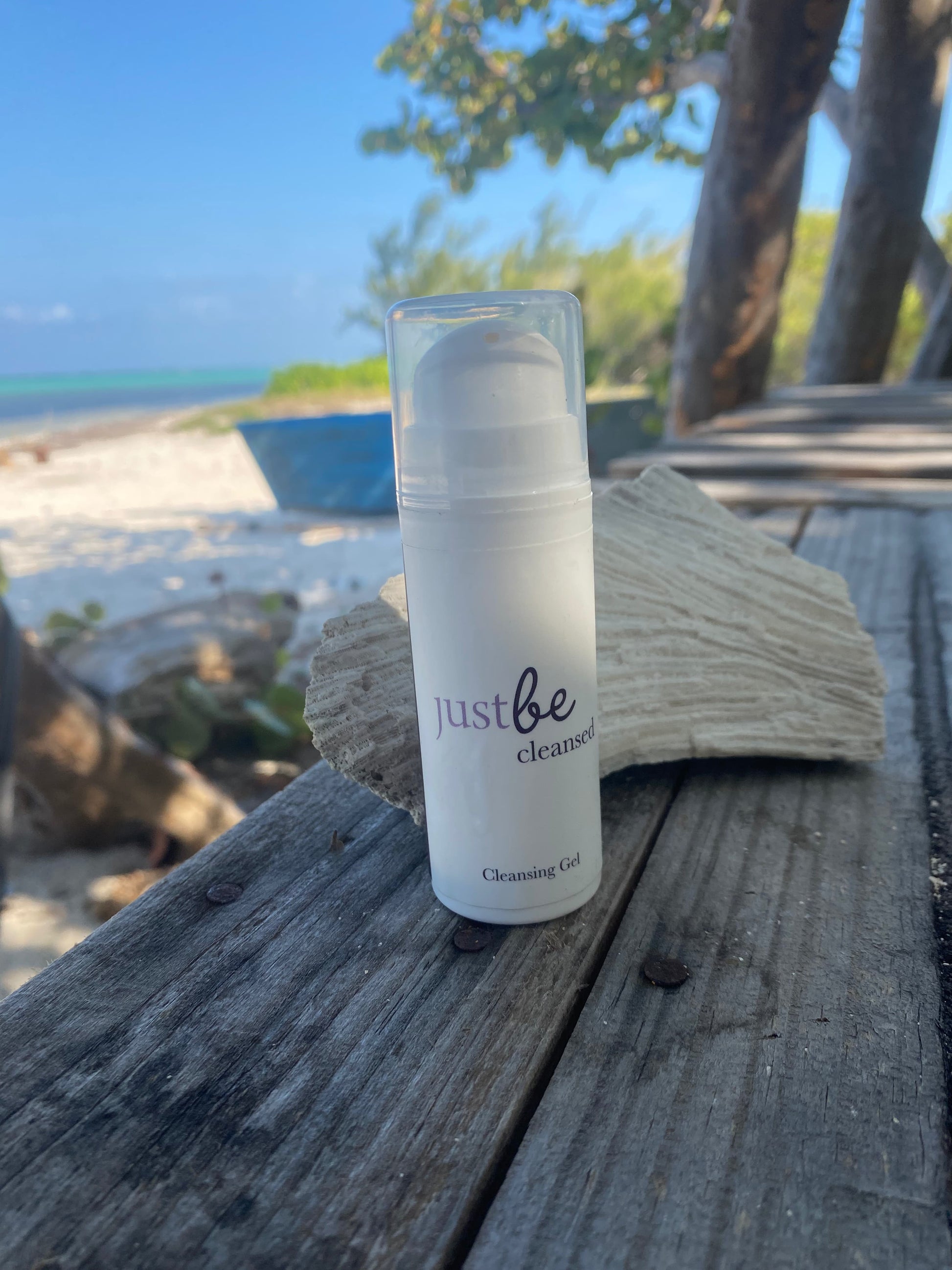 JustBe Botanicals Face Wash Sensitive Skin Travel Size Cayman Island