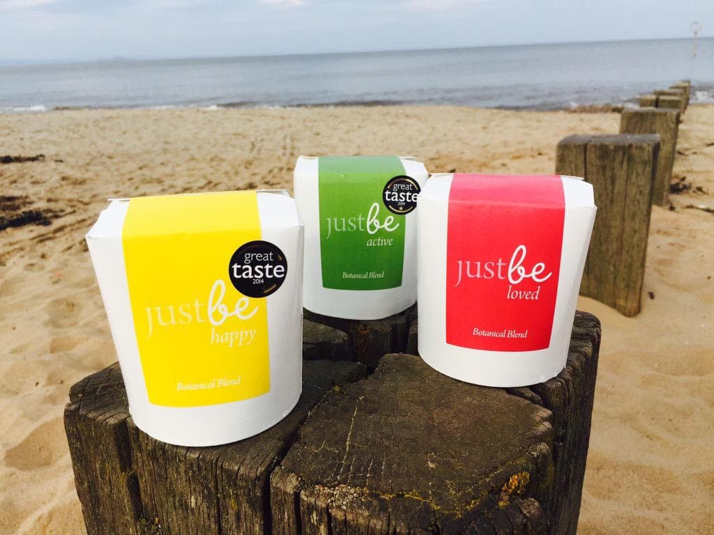 JustBe Botanicals Herbal Teas at Portobello Beach