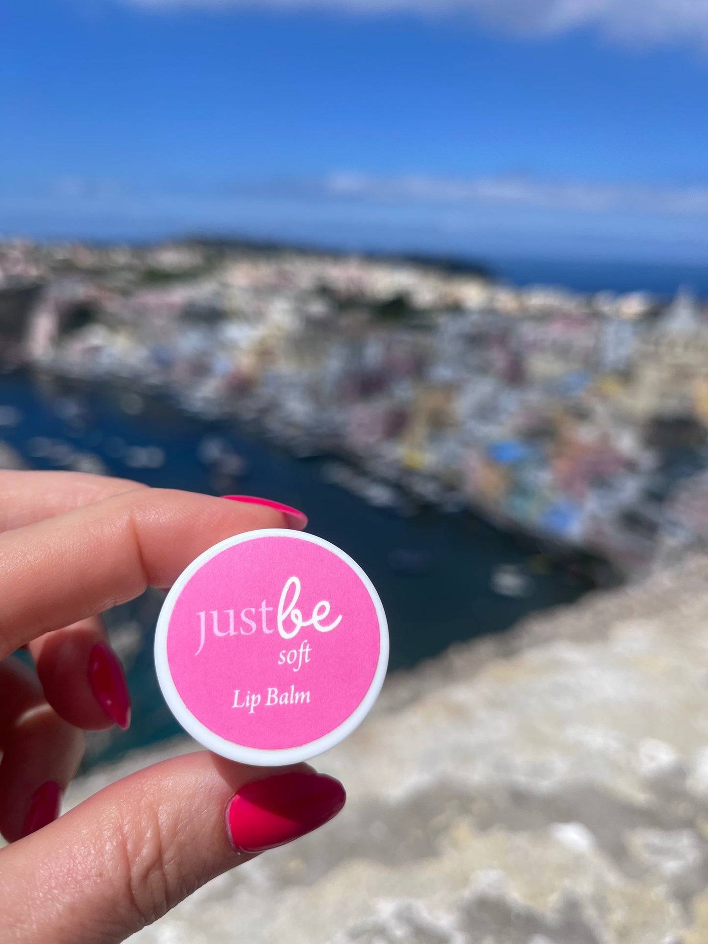 JustBe Botanicals Aromatherapy Lip Balm Procida Italy