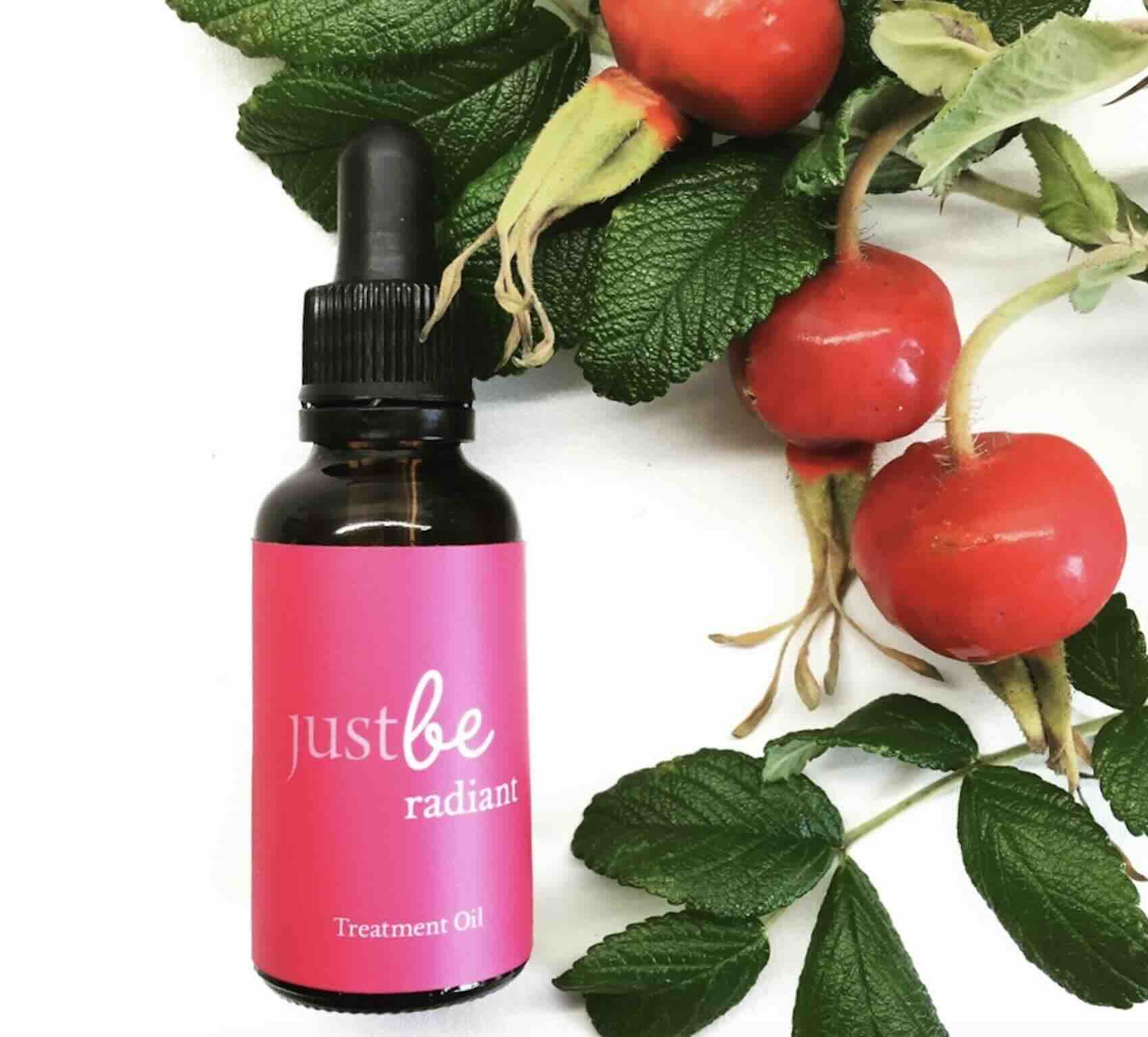 JustBe Botanicals Rosehip Face Treatment  Oil